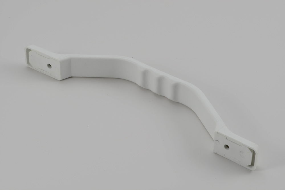 Injection Molded White Handle HDL 1WHT